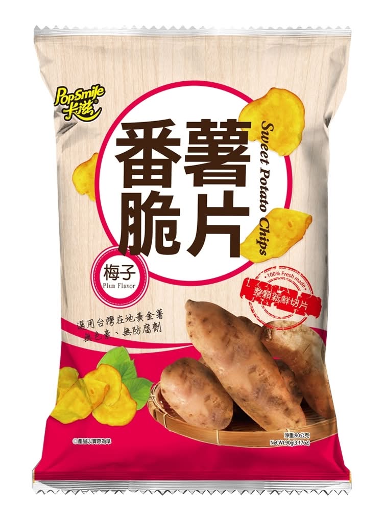卡滋番薯脆片-梅子口味 <70g克 x 1 x 1Bag包>