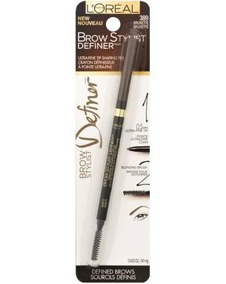 L'oréal Brow Stylist Definer Ultra-Fine Tip Shaping Pencil 389 Brunette (0.24 g)