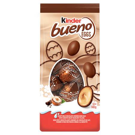 Kinder Bueno Eggs Crispy Milk Chocolate (140 g)