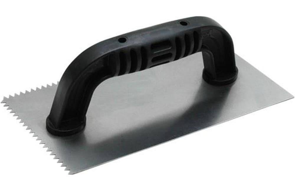 Marshalltown 5/32-in x 3/16-in x 5/32-in Ground Steel V-notch Ceramic Floor Trowel | 206