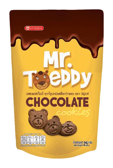 Mr.Teddy Chocolate Cookies (25g)