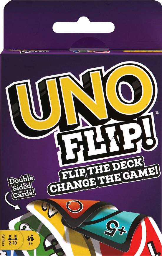 Mattel Uno Flip! Double Sided Flip Cards