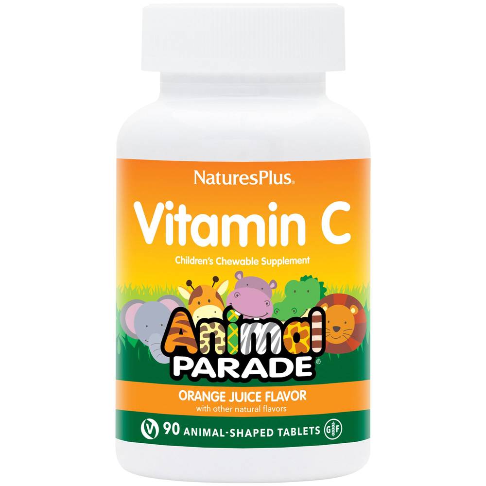 Animal Parade Vitamin C 250 Mg - Orange Juice(90 Chewable Tablets)