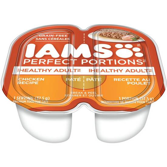 Iams Perfect Portions Paté Healthy Adult Chicken Recipe (75 g)