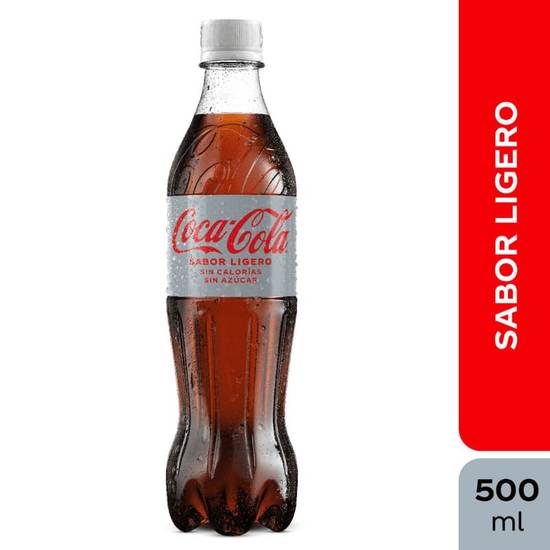 Cola Cola sabor ligero 500 ml