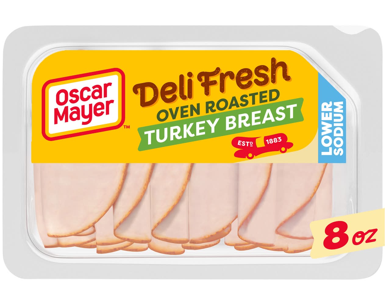 Oscar Mayer Low Sodium Oven Roasted Turkey Breast (8 oz)