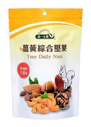 統一生機-薑黃綜合堅果(150g/袋)