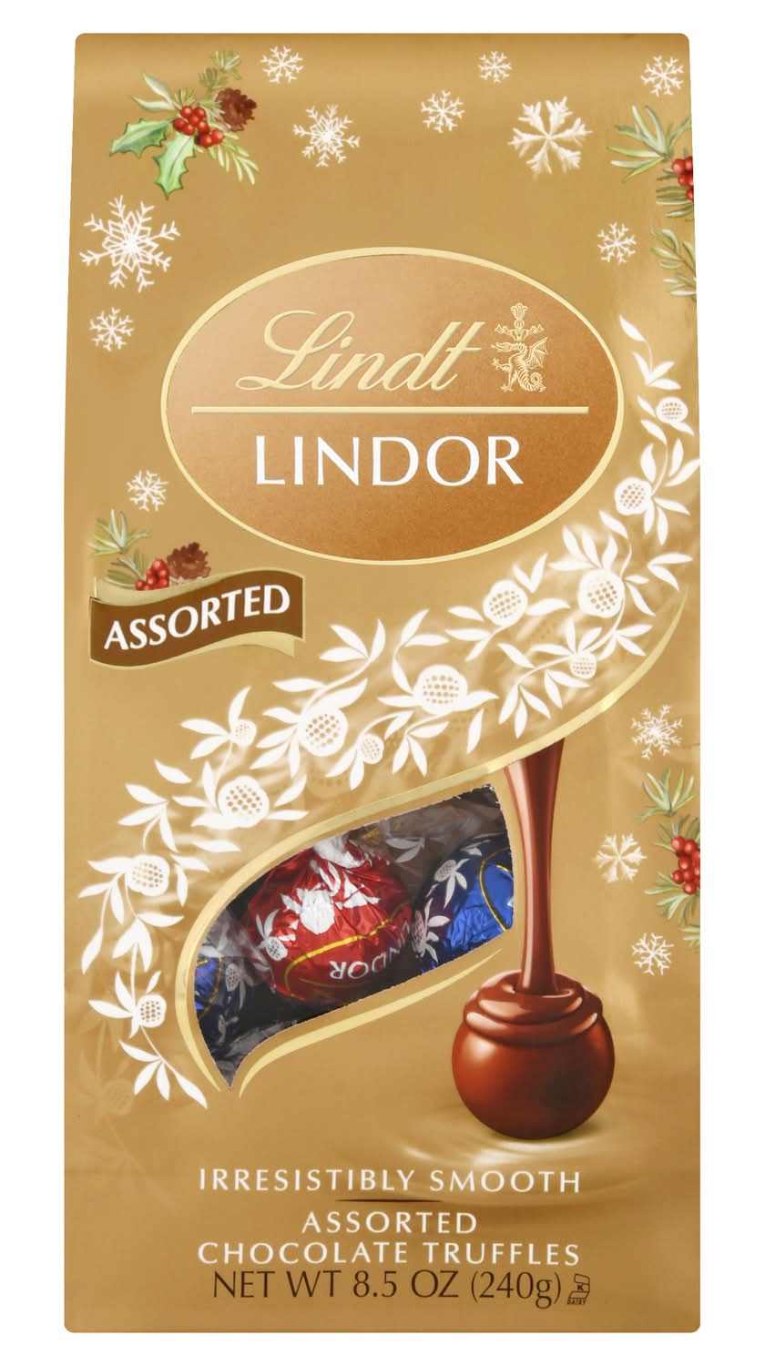 Lindt Lindor Assorted Chocolate Truffles 8.5 Oz