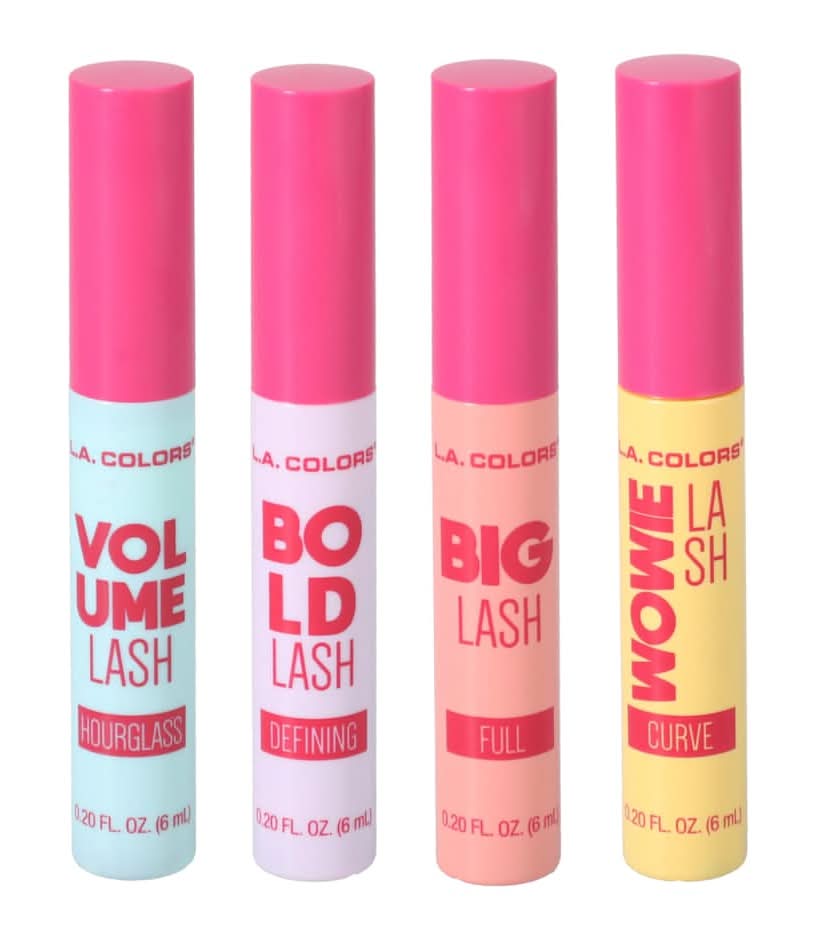 L.A. Colors Mascara, Assorted Shades And Brushes, 0.2 Oz.