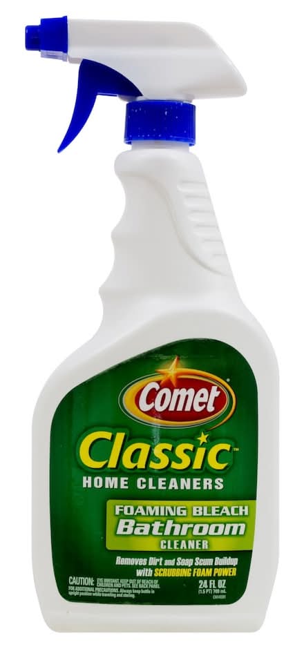 Comet Classic Home Cleaners Foaming Bath Spray With Bleach, Lavender (24 fl oz)