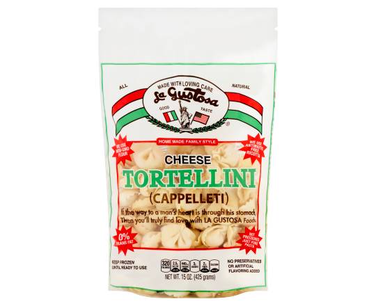 La Gustosa Cheese Cappelleti Tortellini Pasta, Cheese (15 oz)