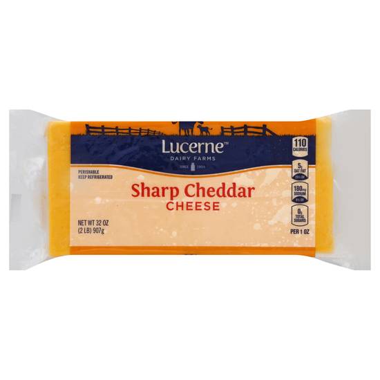 Lucerne Sharp Cheddar Cheese (32 oz)