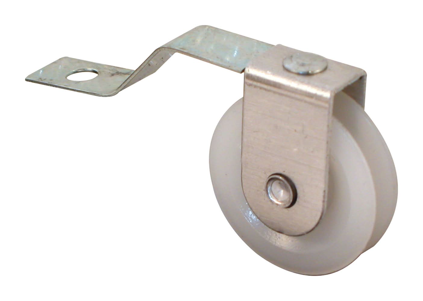 Prime-Line 1 In. D X 1/4 In. L Plastic/Steel Spring Tension Roller Assembly 2 Pk
