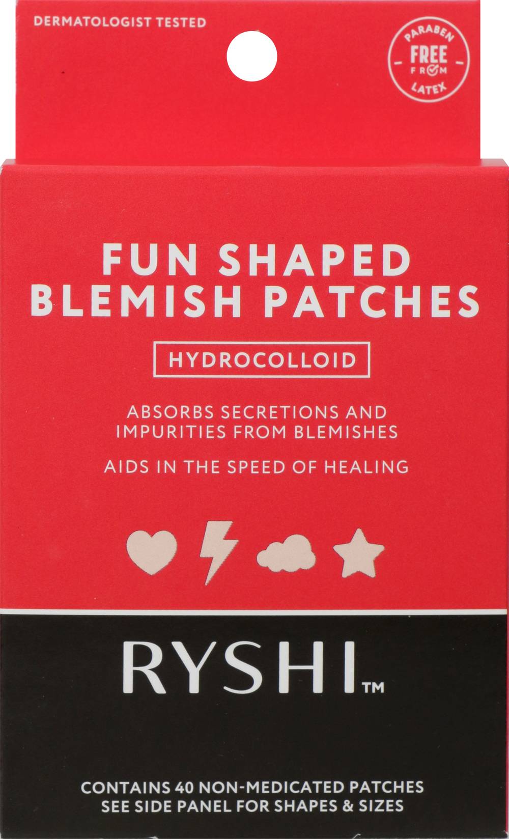 Ryshi Fun Shaped Blemish Patches (40 ct)