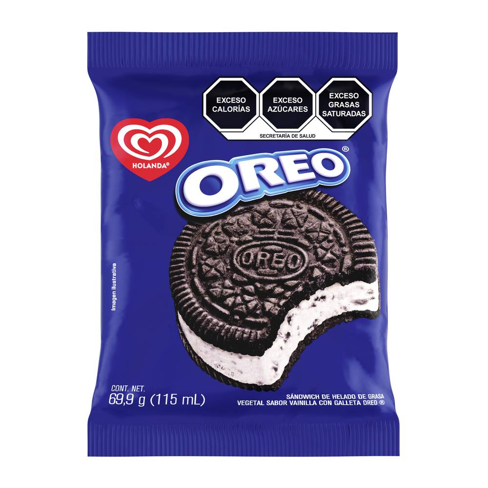 Holanda · Sandwich de helado oreo (115 ml)