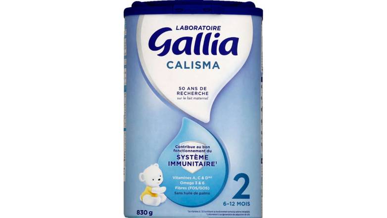 GALLIA Calisma 2ème âge de 6 à 12 mois 830g