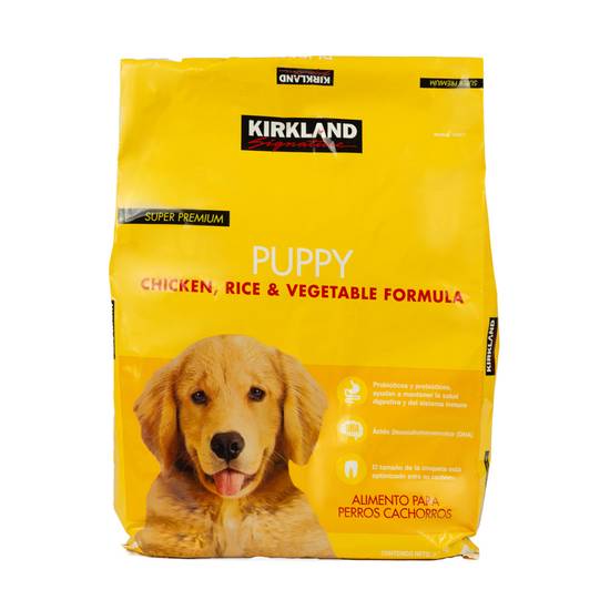 Kirkland Signature alimento para perro cachorro (Pollo - Arroz)