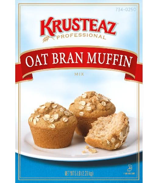Krusteaz Professional Oat Bran Muffin Mix (5 lbs)