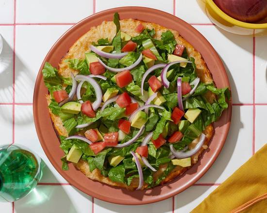 Vegan Bountiful Salad Pizza