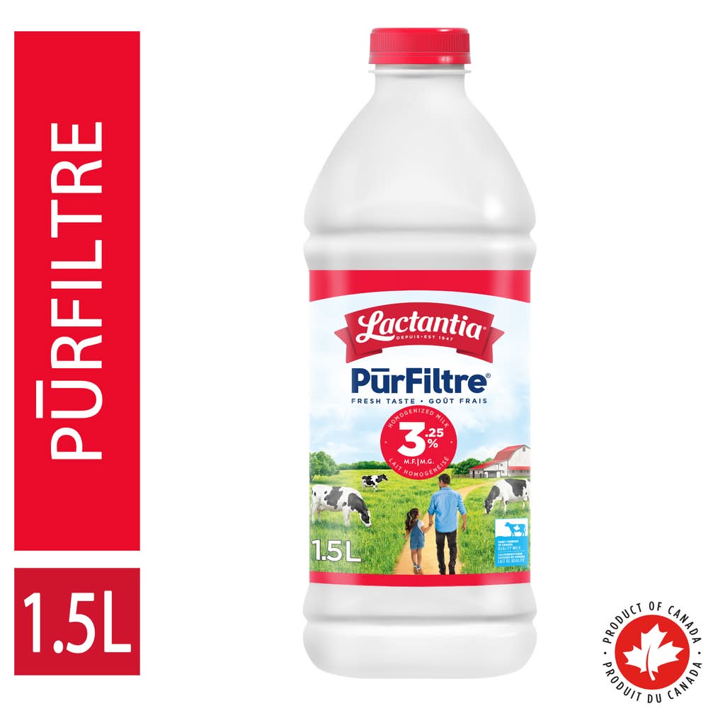 Lactantia Pürfiltre 3.25% M.f. Homogenized Milk (1.5 L)
