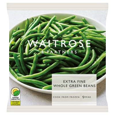 Waitrose & Partners Extra Fine Whole Green Beans