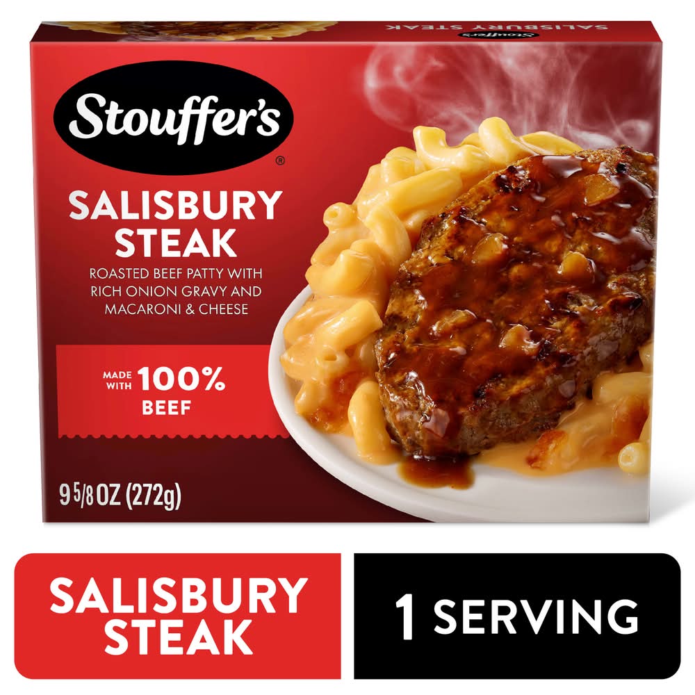 Stouffer's Frozen Salisbury Steak Beef Meal (9.62 oz)