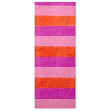 Hallmark Tissue Paper, Bold Pink Stripe