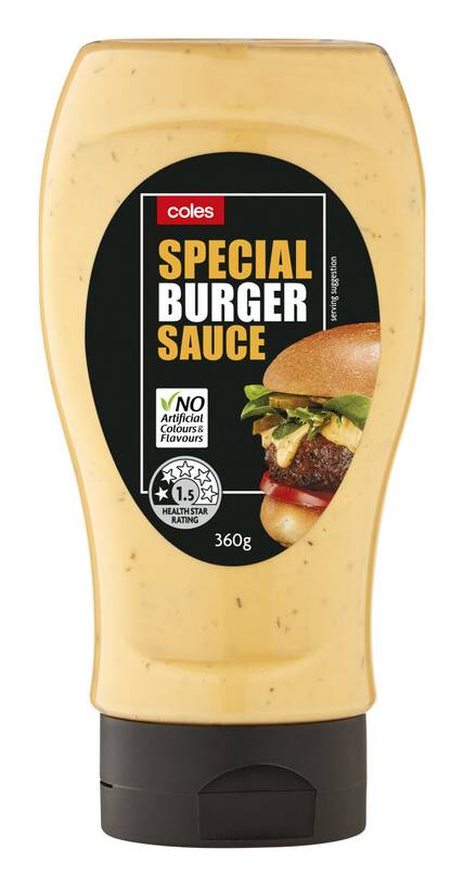 Coles Special Burger Sauce (360g)