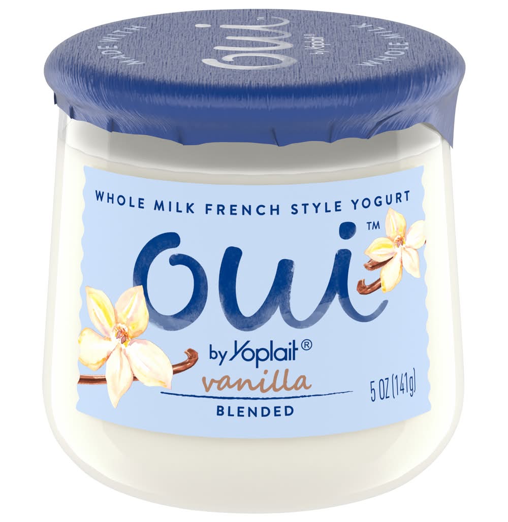 Oui by Yoplait Whole Milk Free French Style Vanilla Yogurt (5 oz)
