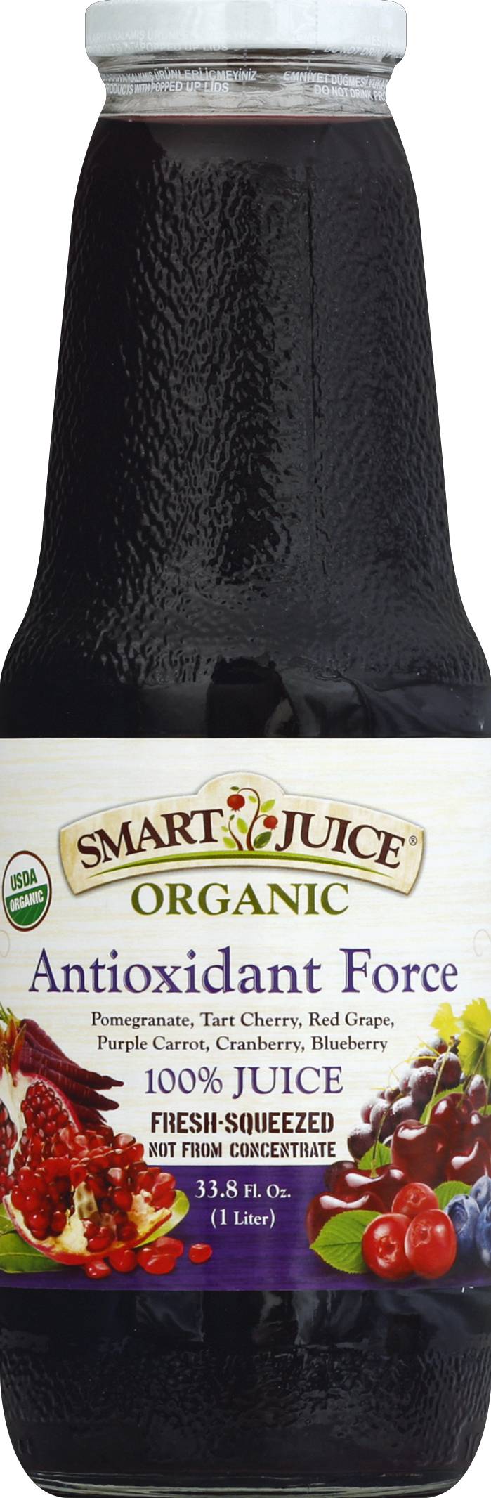 Smart Juice Organic Antioxidant Force Juice (33.8 fl oz)