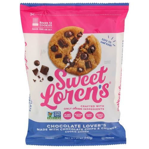 Sweet Lorens Chocolate Lovers Cookie Dough