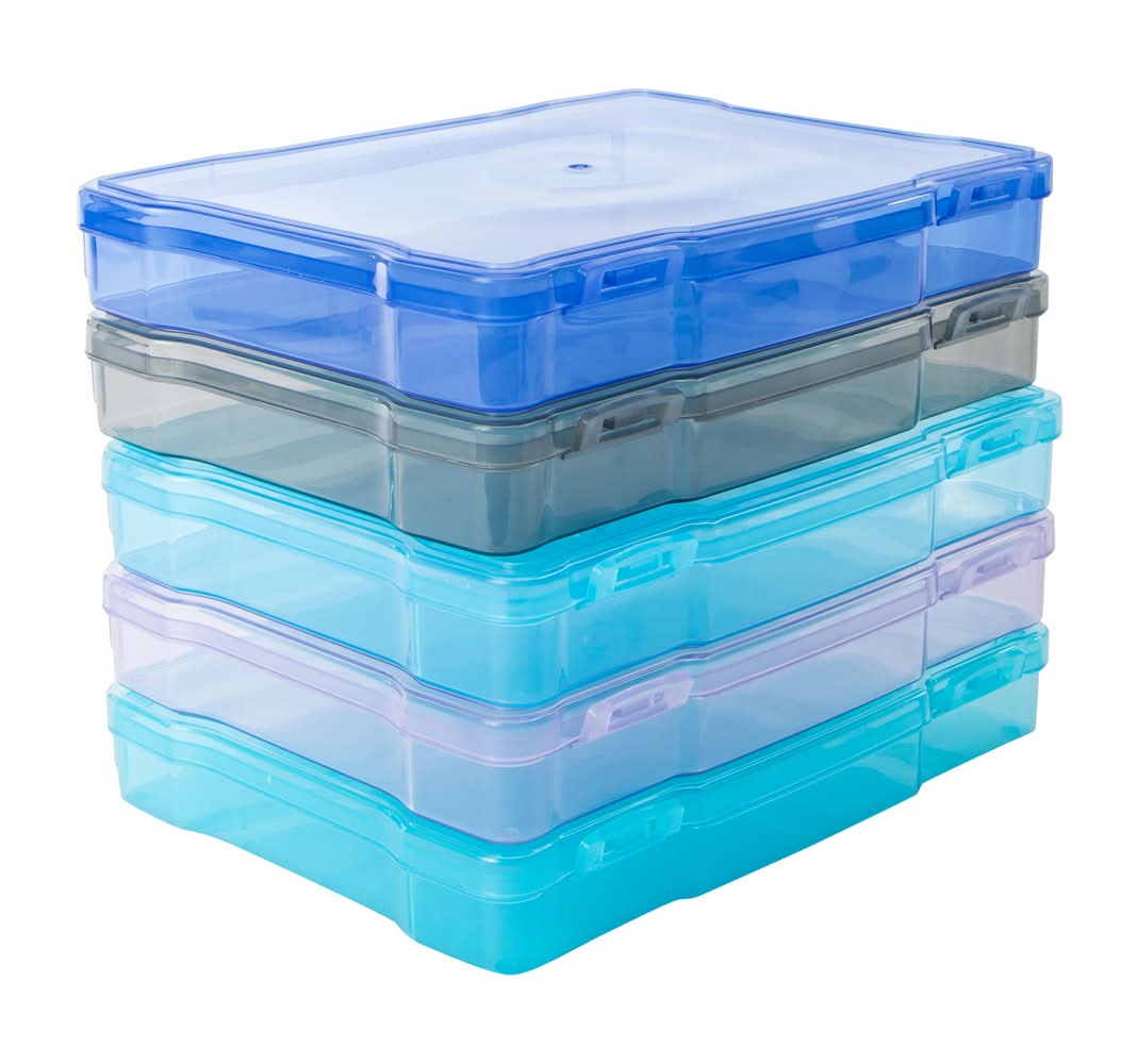 Arts & Crafts Storage Bins 5-Count Cool