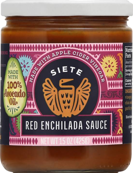 Siete Foods Red Enchilada Sauce