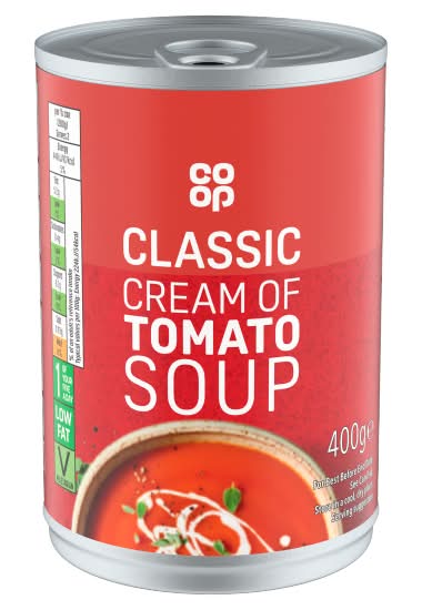 Co-op Cream Of Tomato Soup (400g)