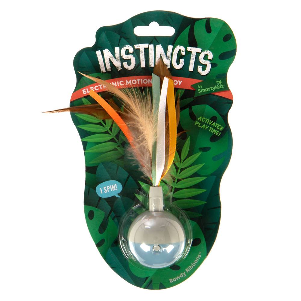 Instincts SmartyKat Rowdy Ribbons Cat Toy (Color: Multi Color)