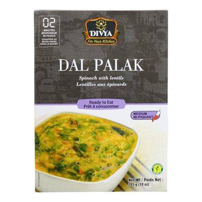 Divya Dal Palak Indian Meal (285 g)