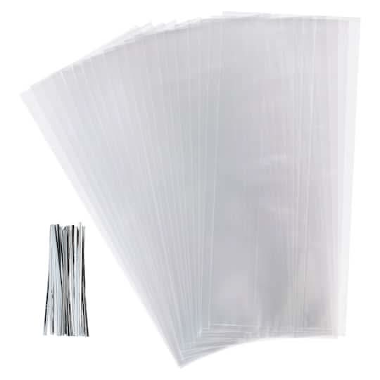 Celebrate It Treat Bags, Clear (20 ct)