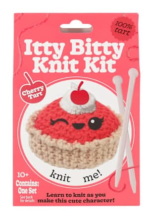 Itty Bitty Knit Kit Cherry Tart