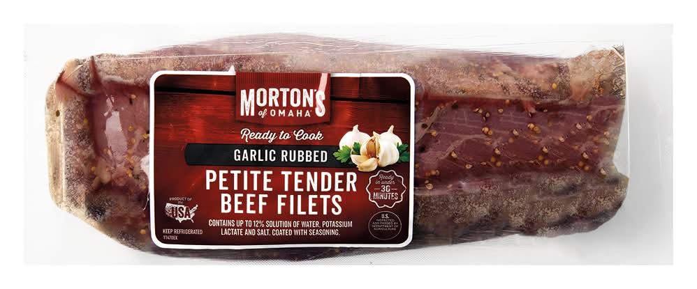 Morton's of Omaha Garlic Rubbed Petite Beef Tender