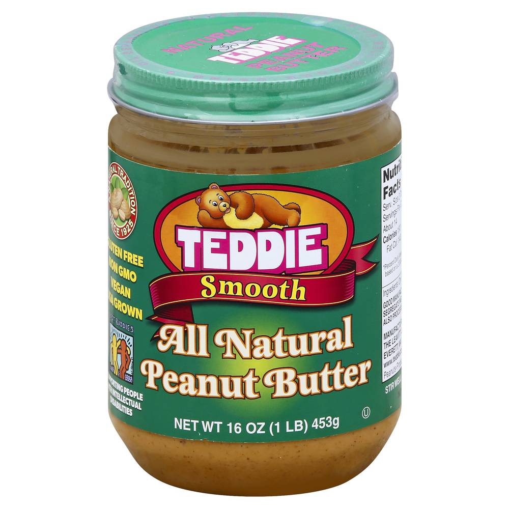 Teddie Smooth Peanut Butter (16 oz)