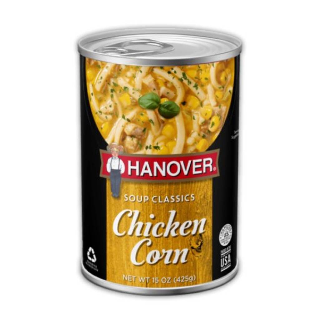 Hanover Chicken Corn Soup (15 oz)