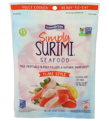 Transocean Flake Style Simply Surimi Seafood
