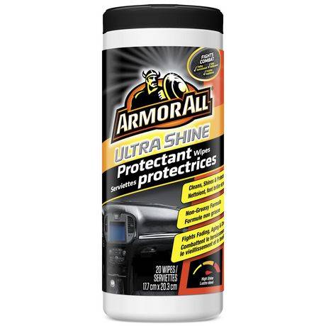 Armor All Ultra Shine Car Protectant Wipes (17.7 cm * 20.3 cm)