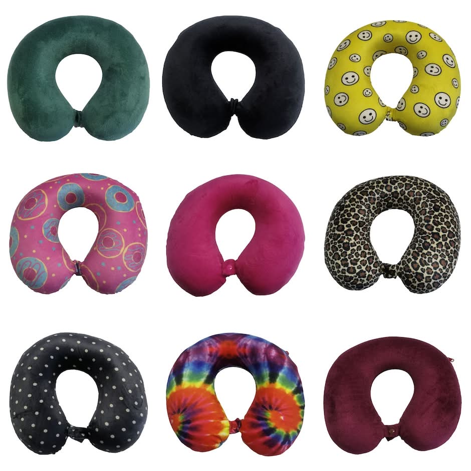 Memory Foam Travel Pillows