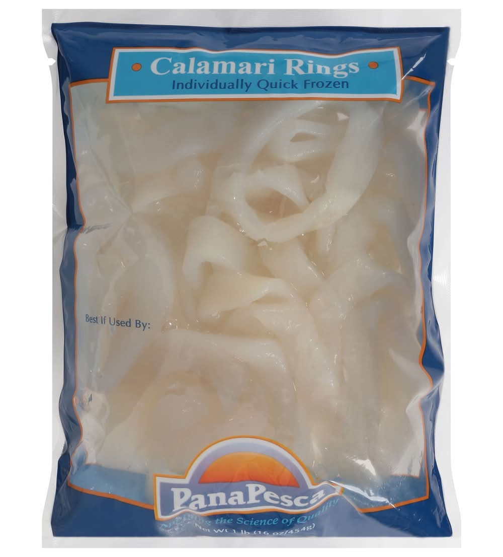 PanaPesca Fully Cleaned Calamari Rings (16 oz)