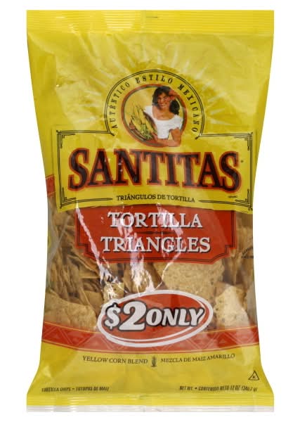 Santitas Triangles Tortilla Chips (12 oz)