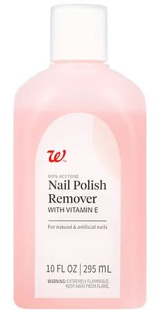Walgreens Non-Acetone Nail Polish Remover With Vitamin E (10 fl oz)