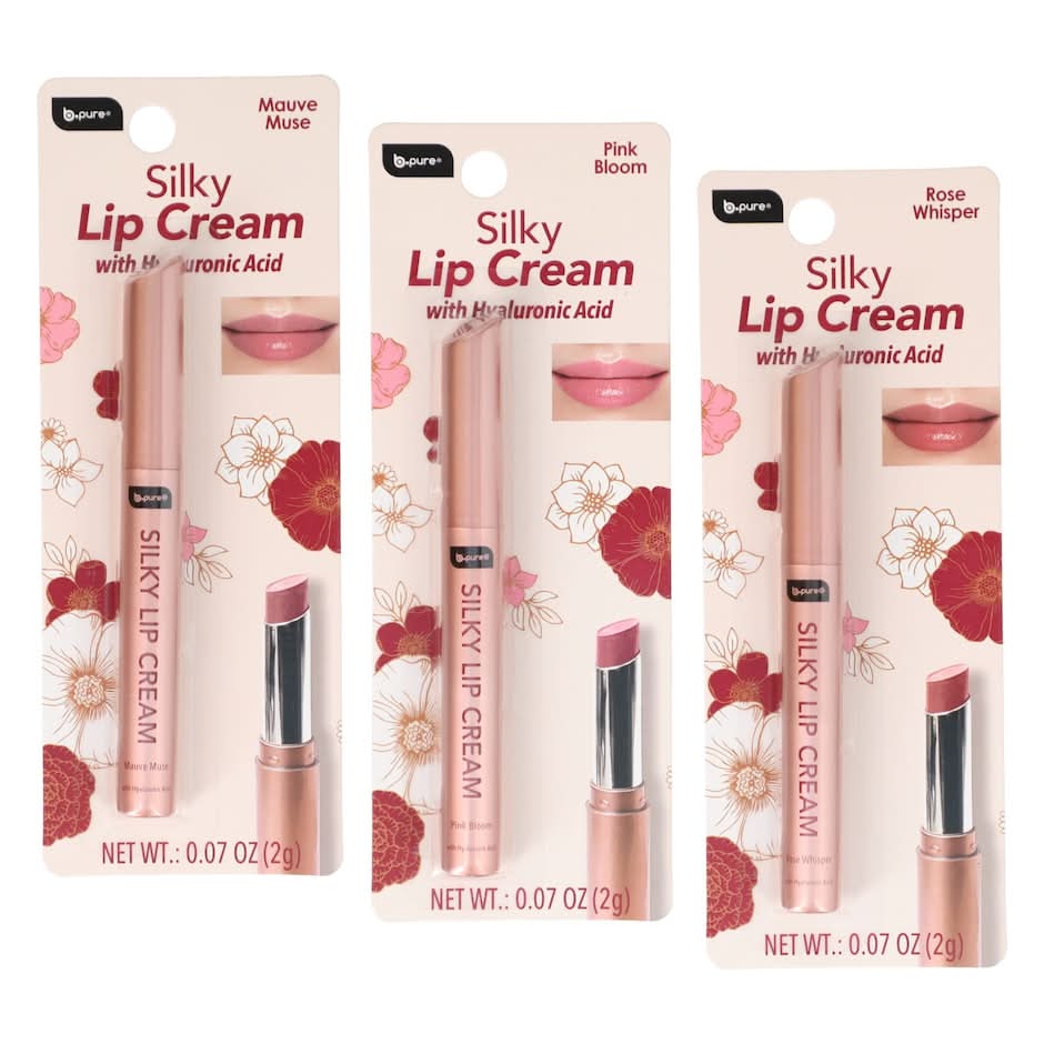 B Pure Silky Lip Cream, Assorted Shades