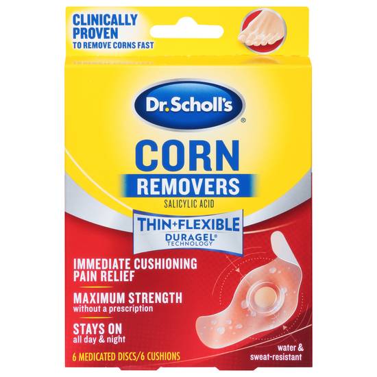 Dr. Scholl's Thin + Flexible Corn Removers (6 ct)