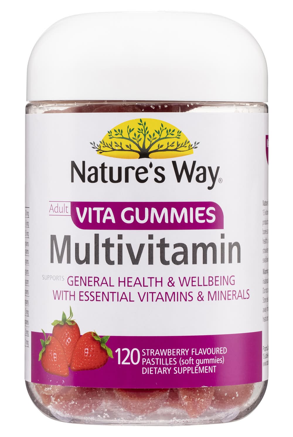 Nature's Way Multivitamin Adult Vita Gummies, Strawberry (120 pack)